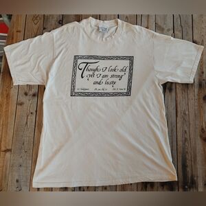 vintage '90s William Shakespeare "as you like it" t-shirt  men's size Large